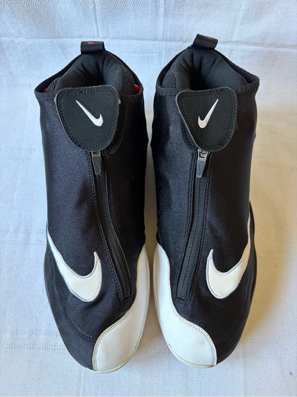 Nike Air Zoom Flight '98 The Glove Black White Sneakers Men's Size 13 616772-001